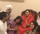 Amma Sri Karunamayi at Satya Kalra's Home July 2017